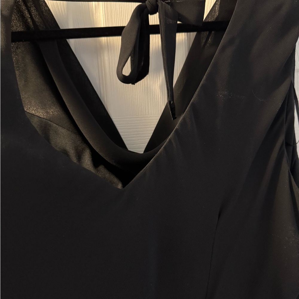 Componix Chic Black Sleeveless Maxi Dress Size 24W - Picture 2 of 5